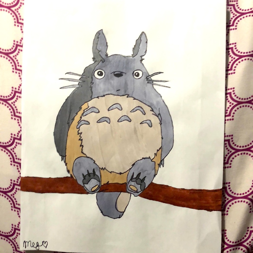 Totoro Drawing